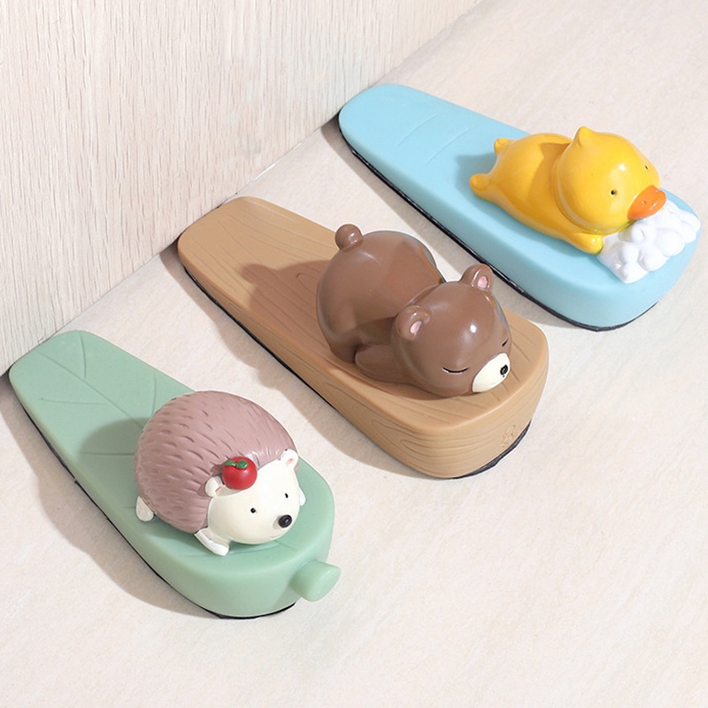 Dụng Cụ Chặn Cửa Chống Va Đập Họa Tiết Hoạt Hình Dễ Thương