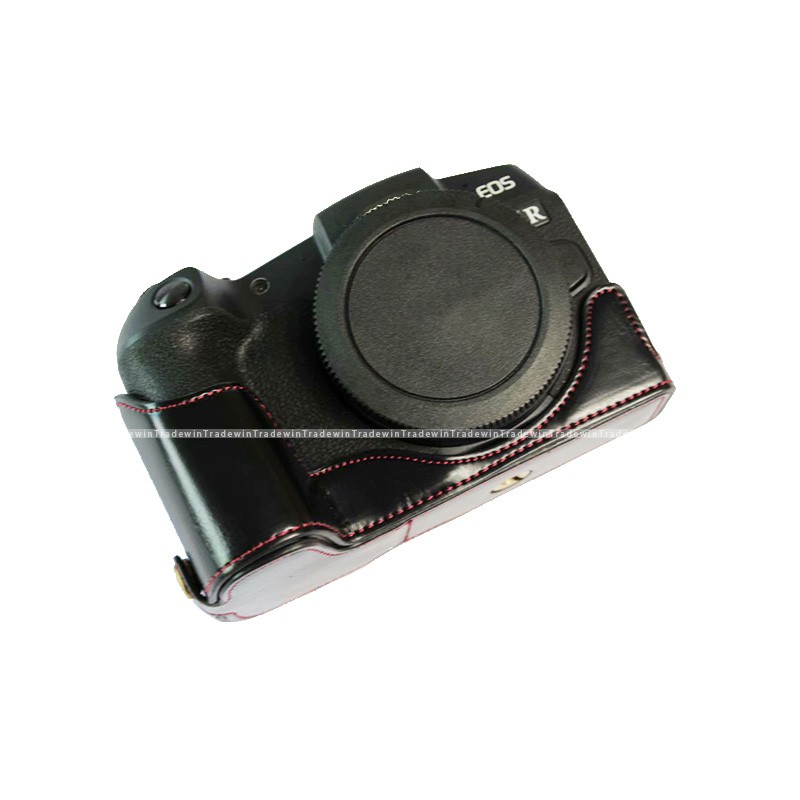 Túi da PU bọc nửa thân máy ảnh Canon EOS RP EOS srp kèm dây đeo