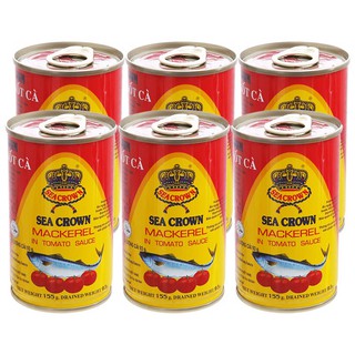 Hộp Cá Nục Sốt Cà Seacrown 155g hàng chính hạng