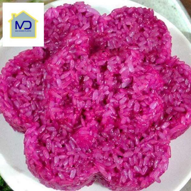 (so1 chat luong) khuôn xôi nhựa hình hoa hồng