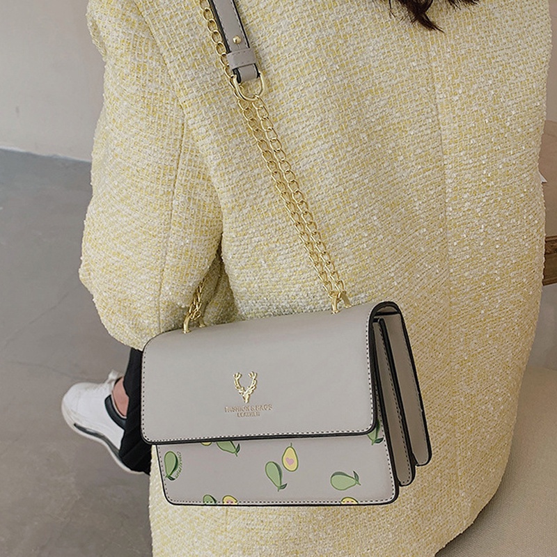 Túi Đeo Chéo Hình Vuông Cỡ Nhỏ Thiết Kế Đơn Giản Thời Trang Cho Nữ