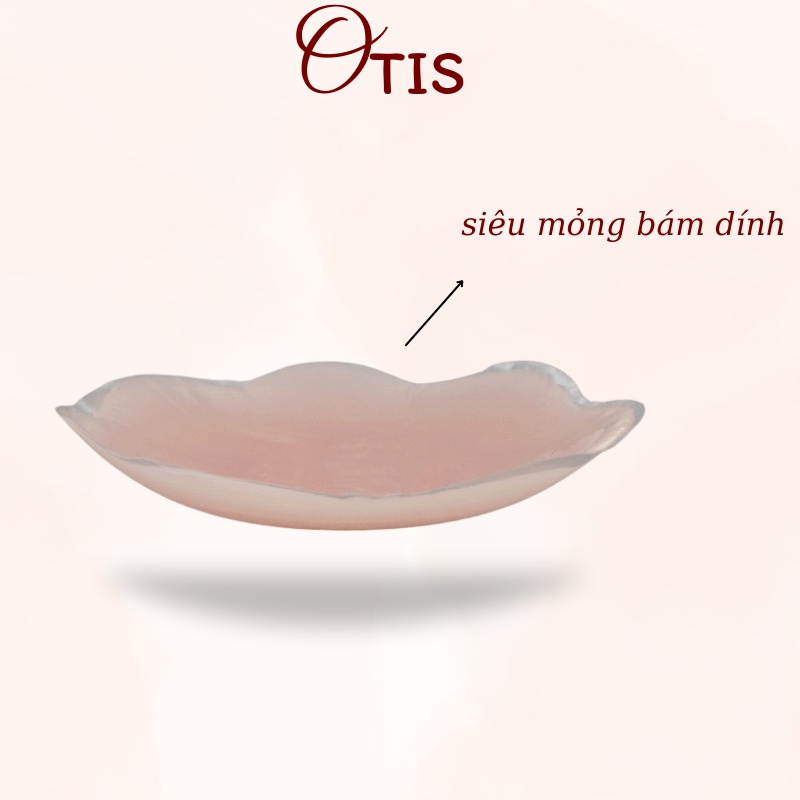 Miếng Dán Ngực Silicon, Dán Ti Hộp 5 Cặp Sử Dụng Nhiều Lần OTIS - 9990