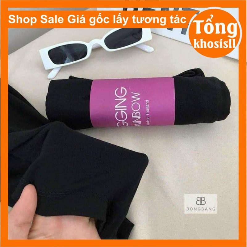 Quần legging lửng nữ ⚡Quần đùi ngố thể thao nâng mông cạp chun cuộn tím co giãn tốt [video ảnh thật]