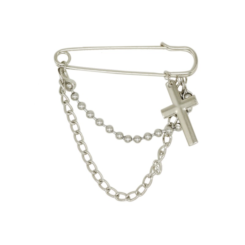 Cài Ngực Áo Thiết Kế Hình Chữ Thập Cá Tính Thời Trang