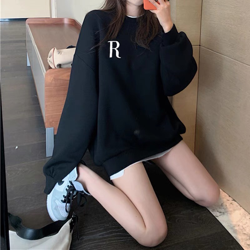 Áo hoodie nữ, Áo Sweater nữ chữ R chất đẹp-không bai xù | BigBuy360 - bigbuy360.vn