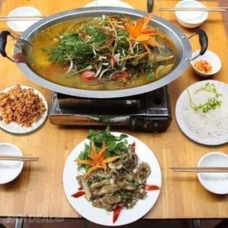 #99k 1 khay om cá inox dầy dặn dùng đc cho cả bếp từ luôn nha mùa này ngôi ăn cá nhắm bia thì tuyệt vời luôn