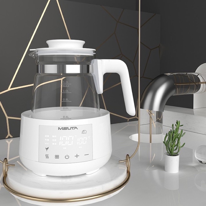 Máy Hâm Nước Pha Sữa MISUTA Có Điều Chỉnh Và Giữ Nhiệt Độ Liên Tục Thông Minh , bản cao cấp có kèm điều khiển