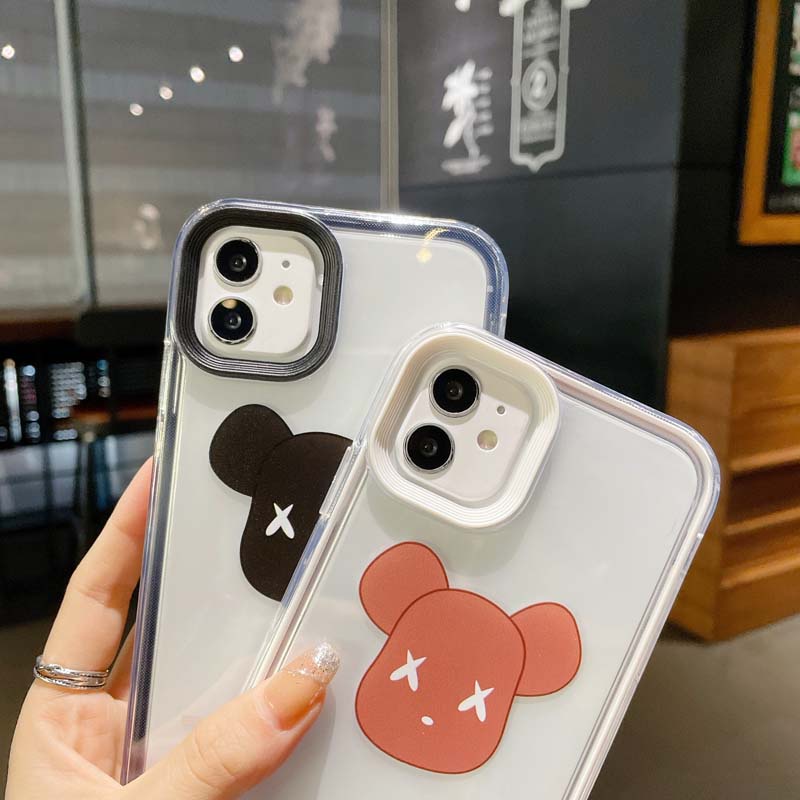 Ốp Điện Thoại Mềm Chống Sốc 3 Trong 1 Cho iPhone 14 13 12 11 Pro Promax 7 8 Plus X XR XSMax SE