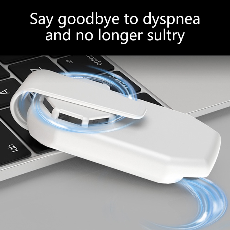 [Hàng mới về] Quạt làm mát có cổng sạc usb dùng gắn khẩu trang tiện dụng