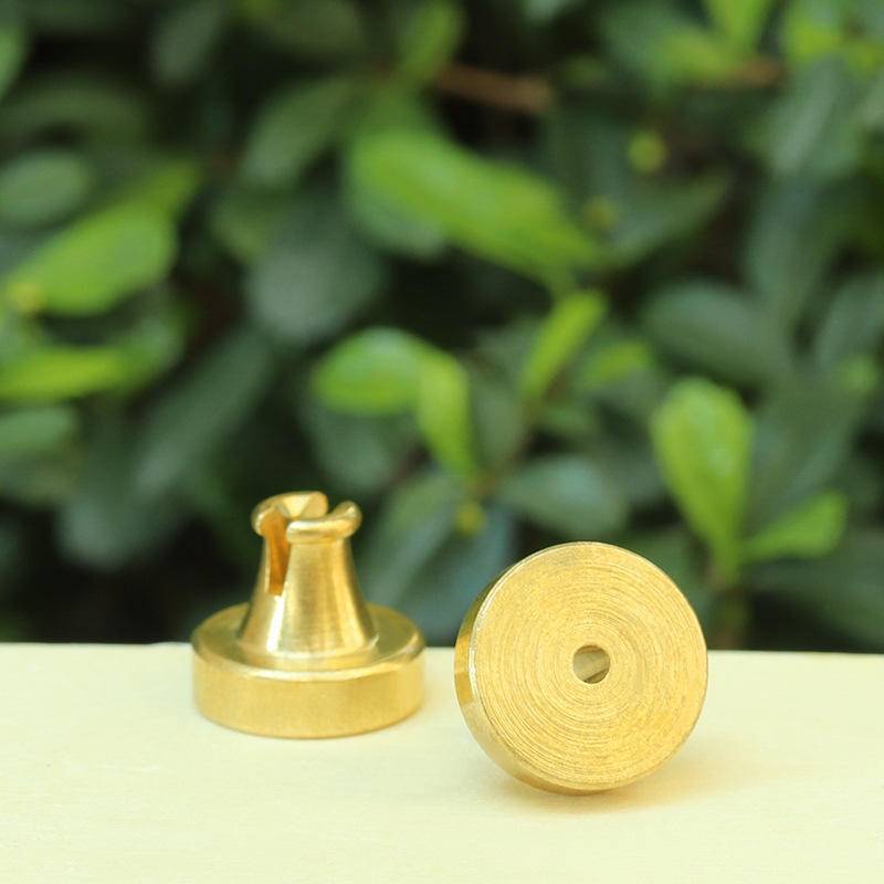Giá đỡ đốt trầm hương hình hồ lô mini bằng đồng thau