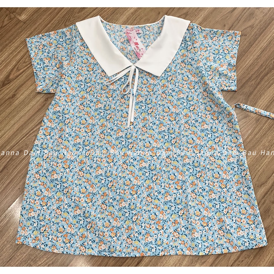 [SIZE 70-100KG] Áo bầu công sở size to cho bầu mập có size 85 90 100kg chất vải lụa mango cao cấp thoáng mát thoải mái