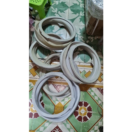 Gioăng máy giặt cửa ngang electrolux 7kg model :10751, 10741, 85761, 85742, 85752 tháo nãy còn đẹp zin rẻ