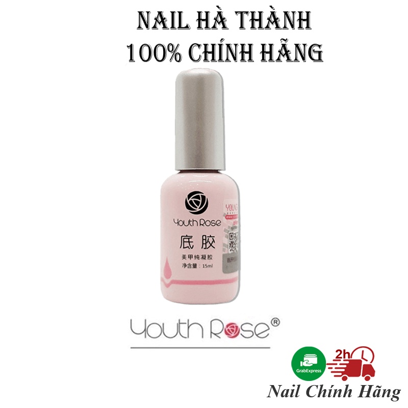 Sơn gel Base Hoa Hồng chính hãng nail Jeliva Chính Hãng 15ml