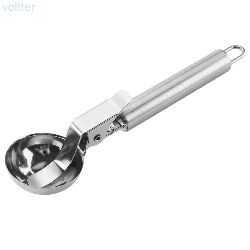 Muỗng múc kem / trái cây chất liệu thép không gỉ P-003