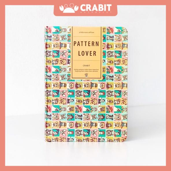 Sổ Tay Crabit Pattern Lover - Sổ Ô Vuông - Chú Chó(1570)