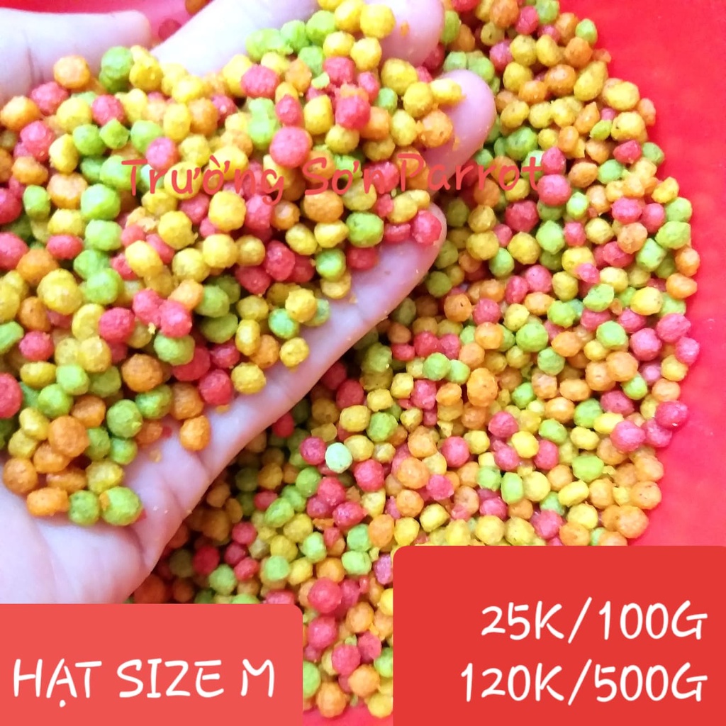 HẠT TRÁI CÂY ZUPREEM CHO VẸT size M  cho chim, vẹt, chào mào...
