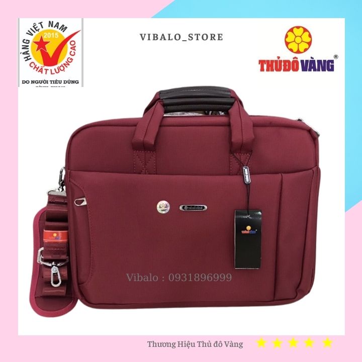 Túi Cặp đựng laptop công sở Túi Giáo Viên Tài liệu Văn Phòng Thời Trang Cao Cấp Cỡ To C141 Thủ Đô Vàng