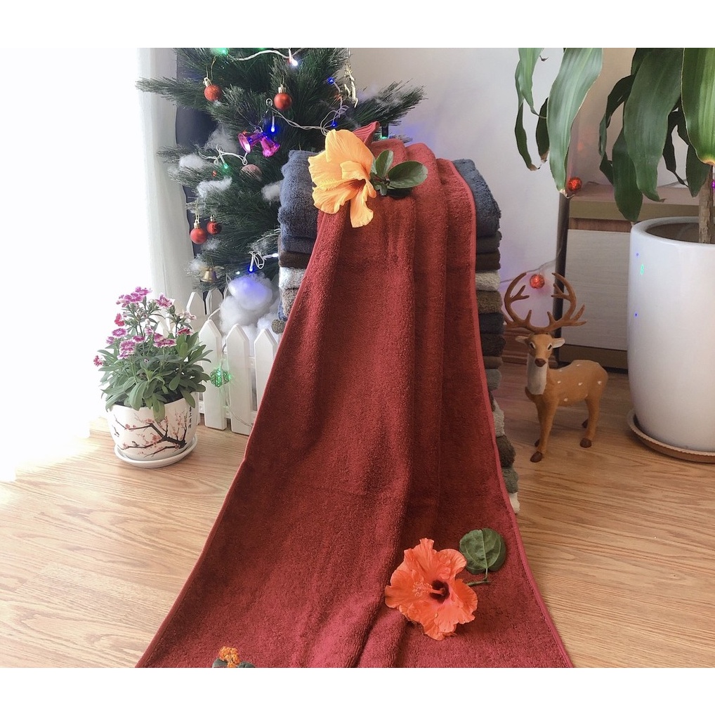COMBO 2 KHĂN  Khăn body quấn người, khăn tắm spa, khăn đắp người spa -Hàng loại 1 dày dặn mềm mịn