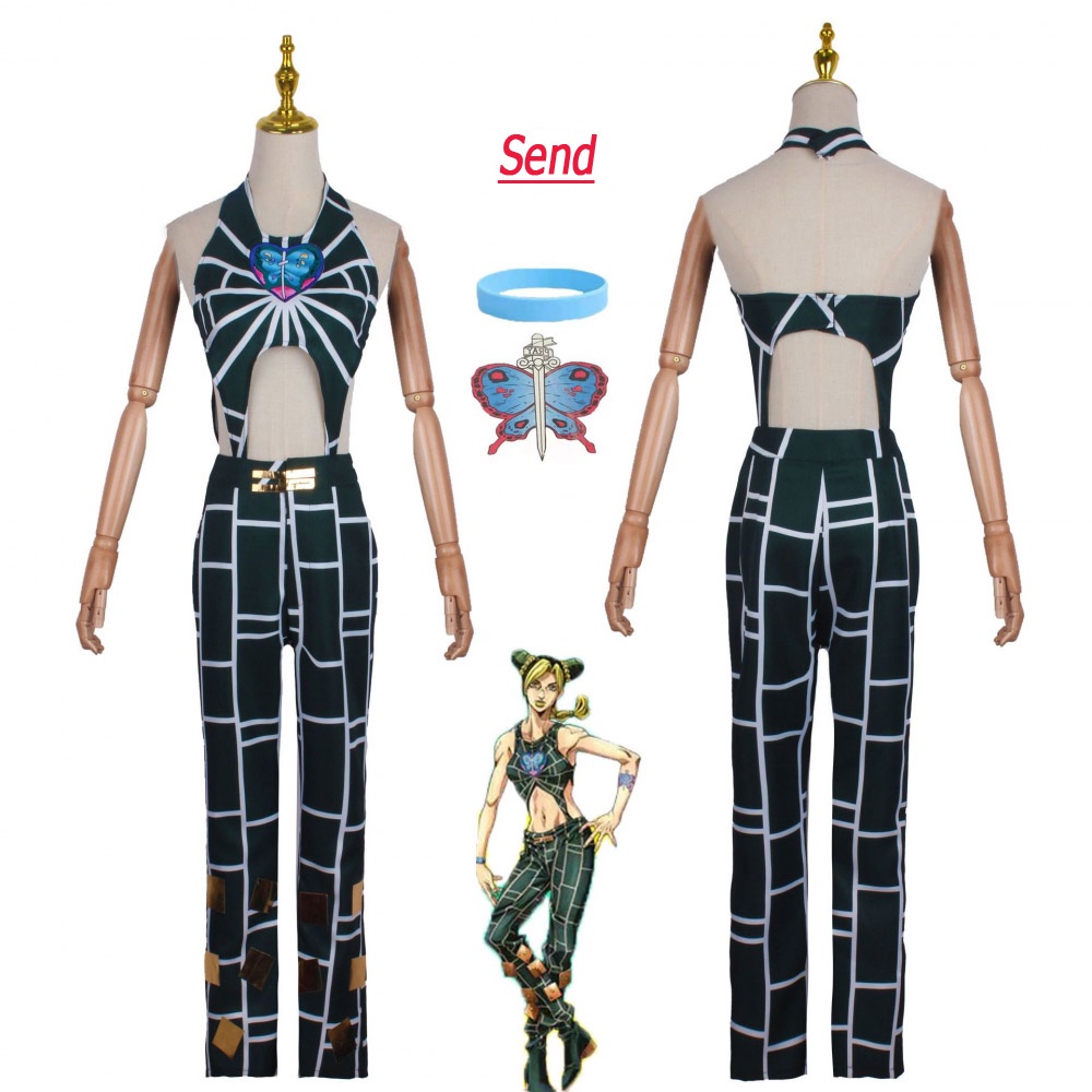 Trang Phục Hóa Trang Nhân Vật Hoạt Hình Jojo Bizarre Adventure Cujoh Jolyne Trish Una