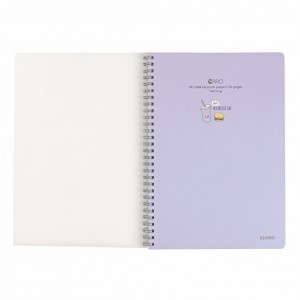 Sổ lò xo 120 trang B5 Lõi Caro Klong 575