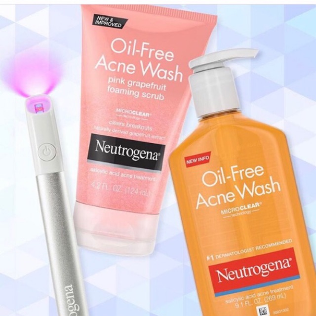 Sữa rửa mặt Neutrogena oil free acnes wash 269ml