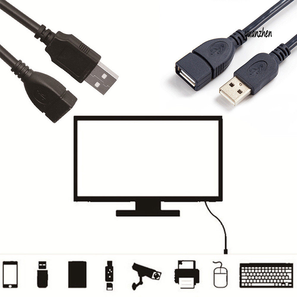 Dây Cáp Nối Dài 1m Usb 2.0 Chất Lượng Cao