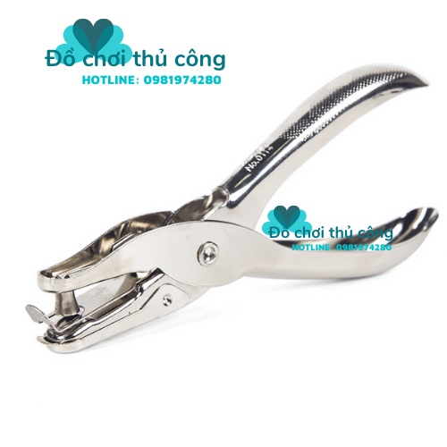 Kìm bấm lỗ tròn đơn trên giấy,bìa mỏng cầm tay thông dụng giá tốt