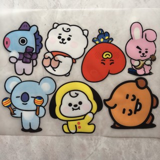 Bộ Ticket cún cưng BTS tự ép lên áo tại nhà cực kỳ dễ thương đơn giản