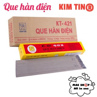Hộp que hàn điện KIM TIN® KT-421 2.5kg, ∅2.5mm x 300mm