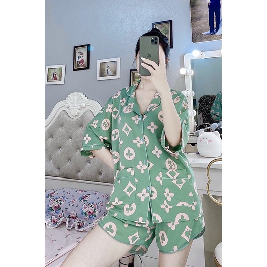 Bộ Cánh Dơi Pizama Vải Cao Cấp Hoạ Tiết Mới | BigBuy360 - bigbuy360.vn