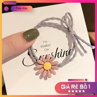 Dây buộc tóc bông cúc ulzzang siêu hot p053