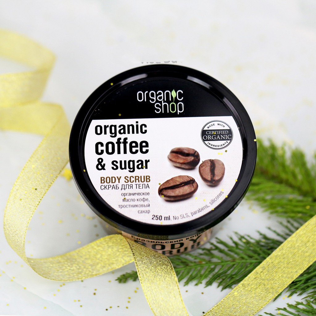 Tẩy Tế Bào Chết Toàn Thân Organic Shop Organic Coffee