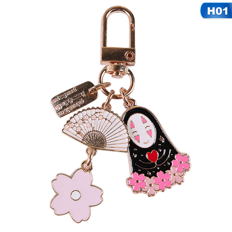 flowersqueen Móc Khóa Hoạt Hình Nhiều Màu Đáng Yêu