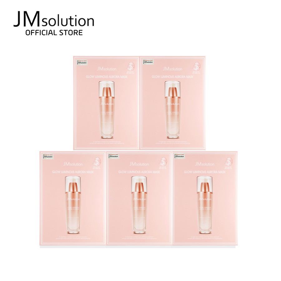 Mặt nạ JMSolution Glow Luminous Aurora Mask Dưỡng trắng săn chắc da chiết xuất tinh dầu 30ml | BigBuy360 - bigbuy360.vn