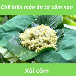 Cốm tươi non Mễ Trì đặc sản Hà Nội
