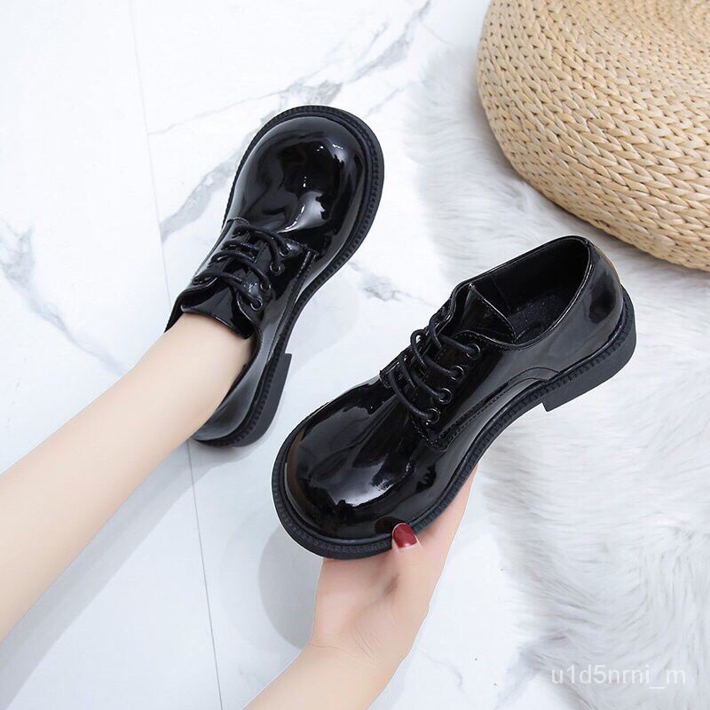 Giày oxford mũi tròn buộc dây màu đen 2020 - TGS105 | BigBuy360 - bigbuy360.vn