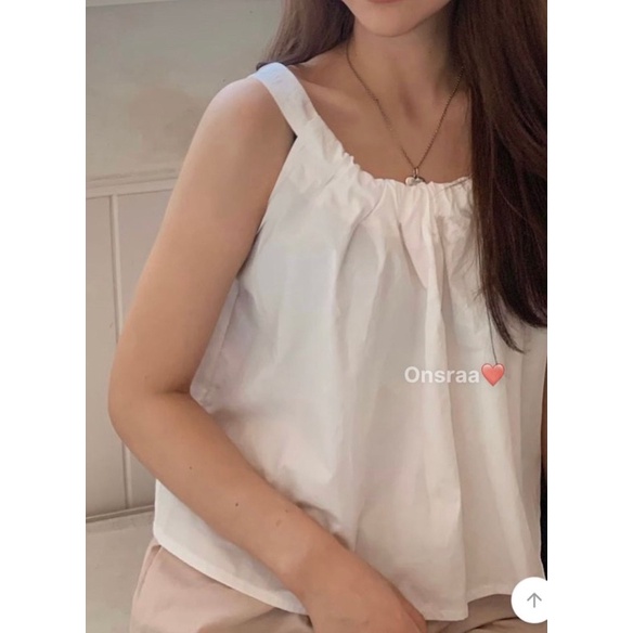 ✅ÁO YẾM CỔ NHÚN ĐƠN GIẢN CHẤT LINEN XỊN XÒ✅