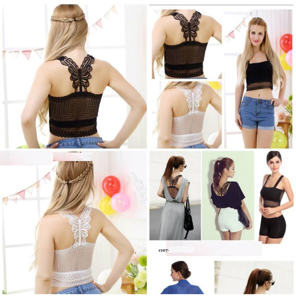 bra ren sexy ko đệm không gọng