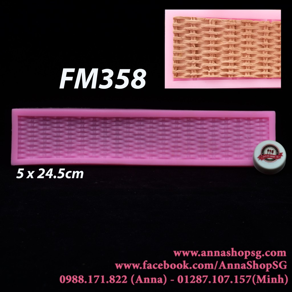 KHUÔN ỐP VIỀN ĐAN LƯỚI FM358