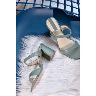 Giày sandal gót thô Merly 1342