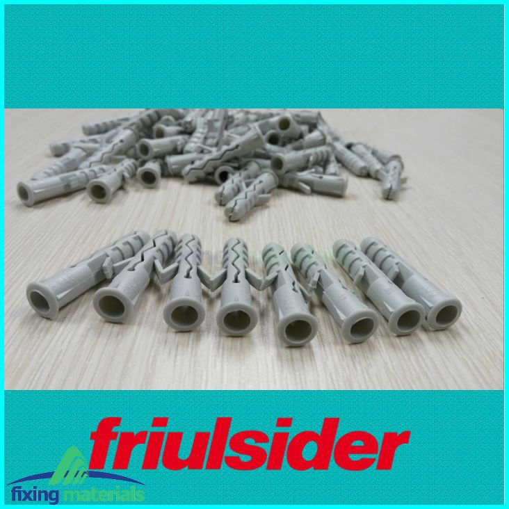 Túi 10/20/30/40/50 cái tắc kê Friulsider TU 10x50 (Chất liệu nylon, sx tại Ý)