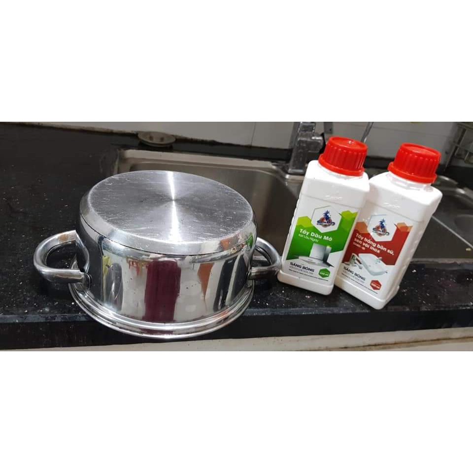 Tẩy Dầu Mỡ Két trên Lưới Lọc Máy Hút Mùi Sabo-M chai 1000ml không mùi