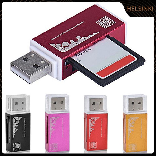 Đầu Đọc Thẻ Nhớ Usb 2.0 1 Cho Micro Sd Sdhc Tf M2 Mmc Ms Pro