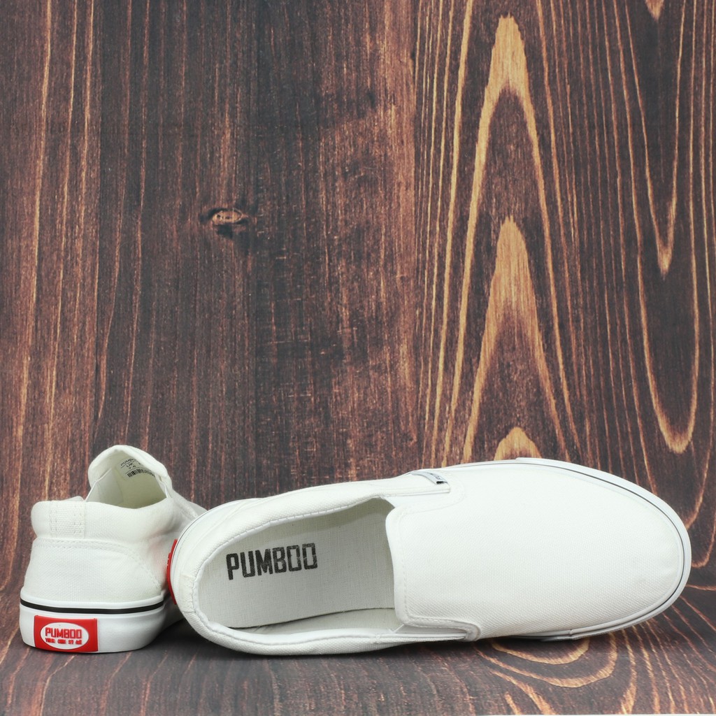 Giày Lười Nam Màu Trắng PP