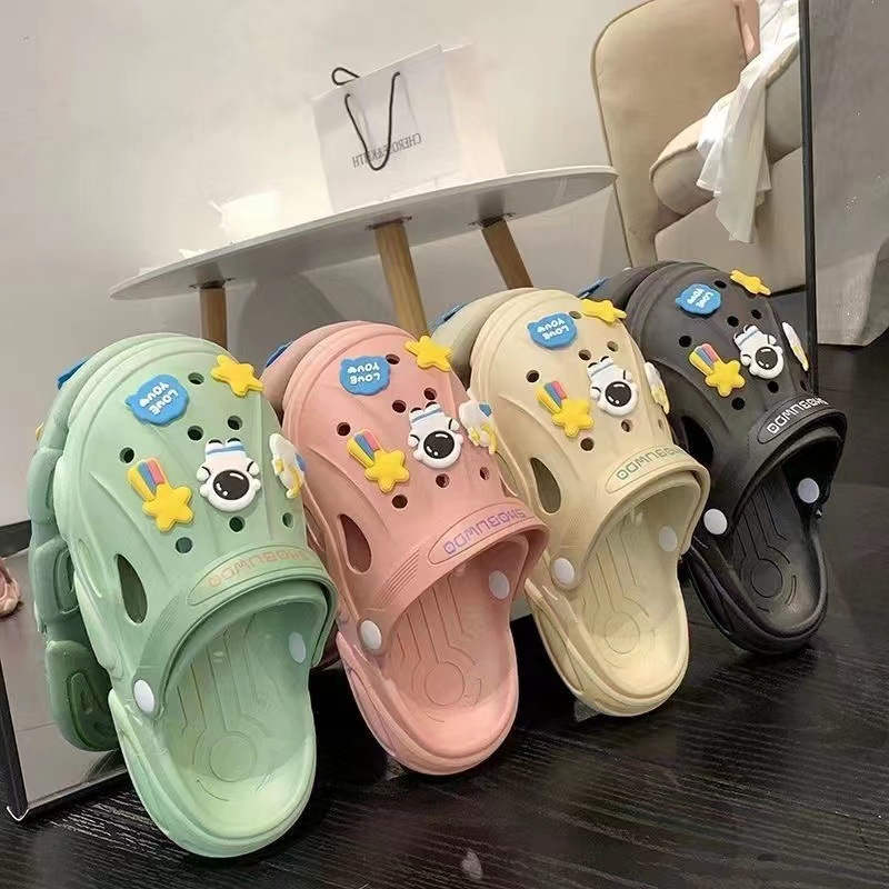 Dép Sục Nữ Hình STickKer Ngộ Ngĩnh Siêu Bền Đẹp