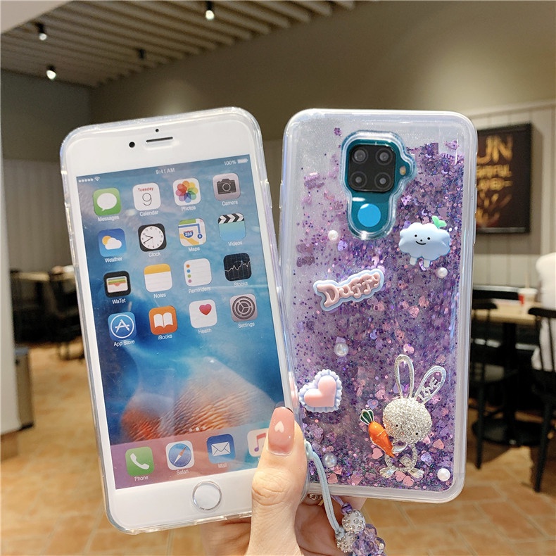 Ốp Điện Thoại Mềm Phối Kim Tuyến Nước Cho Samsung A14 A34 A54 A13 A33 A53 A73 A22 A12 A32 A42 A52 A52S A72 5G A02S A03S