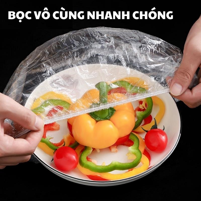 Màng Bọc Thực Phẩm PE Có Chun Bo Tái Sử Dụng Được Nhiều Lần