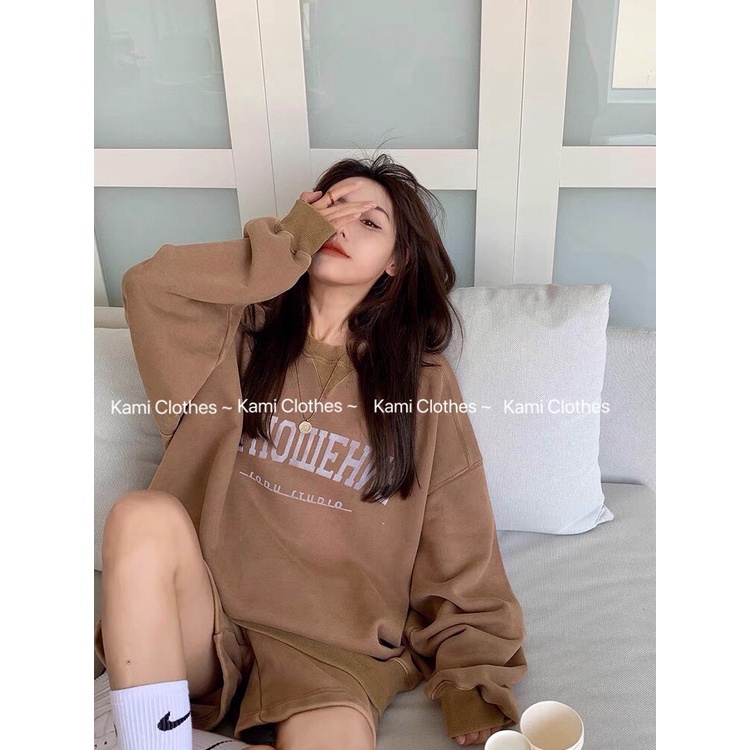 Bộ ngủ nữ hình bò sữa ngắn tay mix quần dài hàng cao cấp, set ngủ nữ - KAMI Clothes | BigBuy360 - bigbuy360.vn