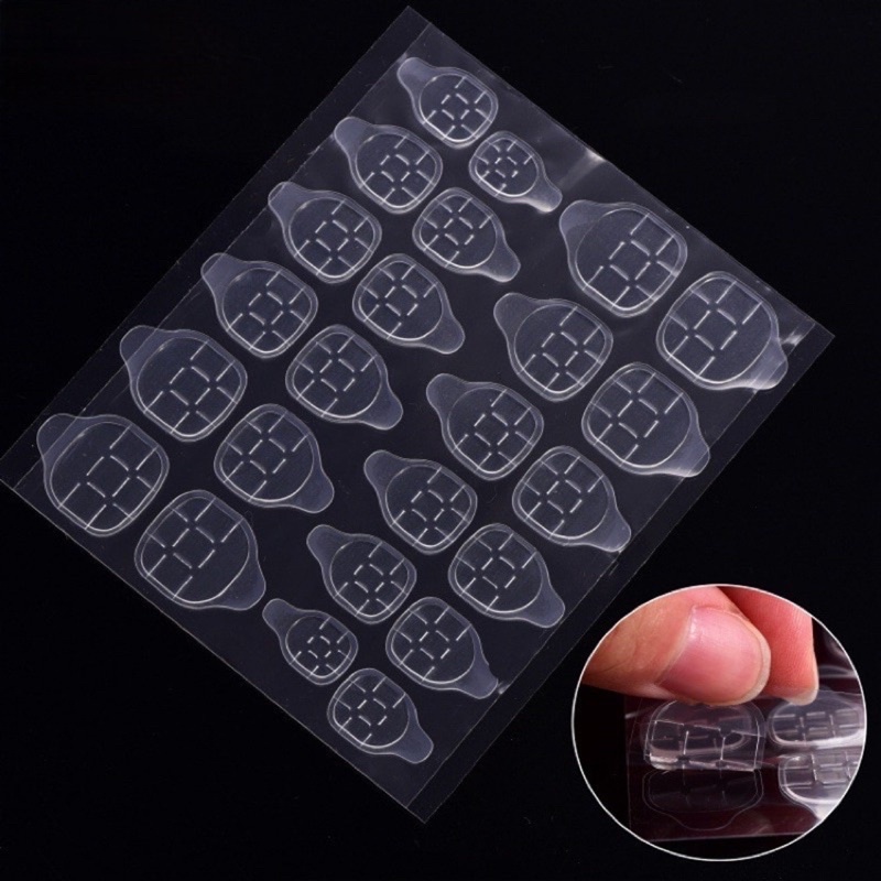 Set keo dán móng giả tạm thời bằng silicon