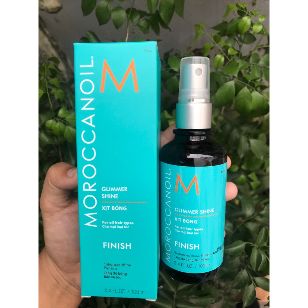 Xịt bóng Moroccanoil GLIMMER SHINE Finish 100ml ( New 2021 )